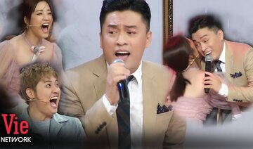 Lam Trường hát hit Mưa Phi Trường làm sân khấu Ký Ức Vui Vẻ bùng nổ, Puka lao lên ôm chầm thần tượng