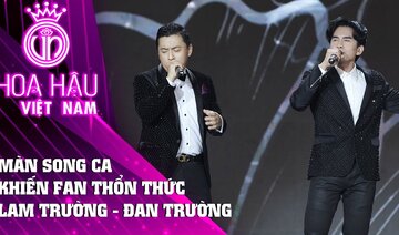 Lam Trường, Đan Trường đốt cháy sân khấu với Tình thôi xót xa- Hôn môi xa – Gót hồng