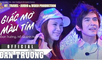 GIẤC MƠ MÀU TÍM || ĐAN TRƯỜNG FT HỒ QUỲNH HƯƠNG | LIVE SHOW NGÔI SAO BAY