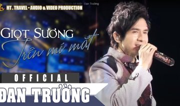 GIỌT SƯƠNG TRÊN MÍ MẮT || ĐAN TRƯỜNG || LIVE CONCERT 15 NĂM - CON SÓNG YÊU THƯƠNG